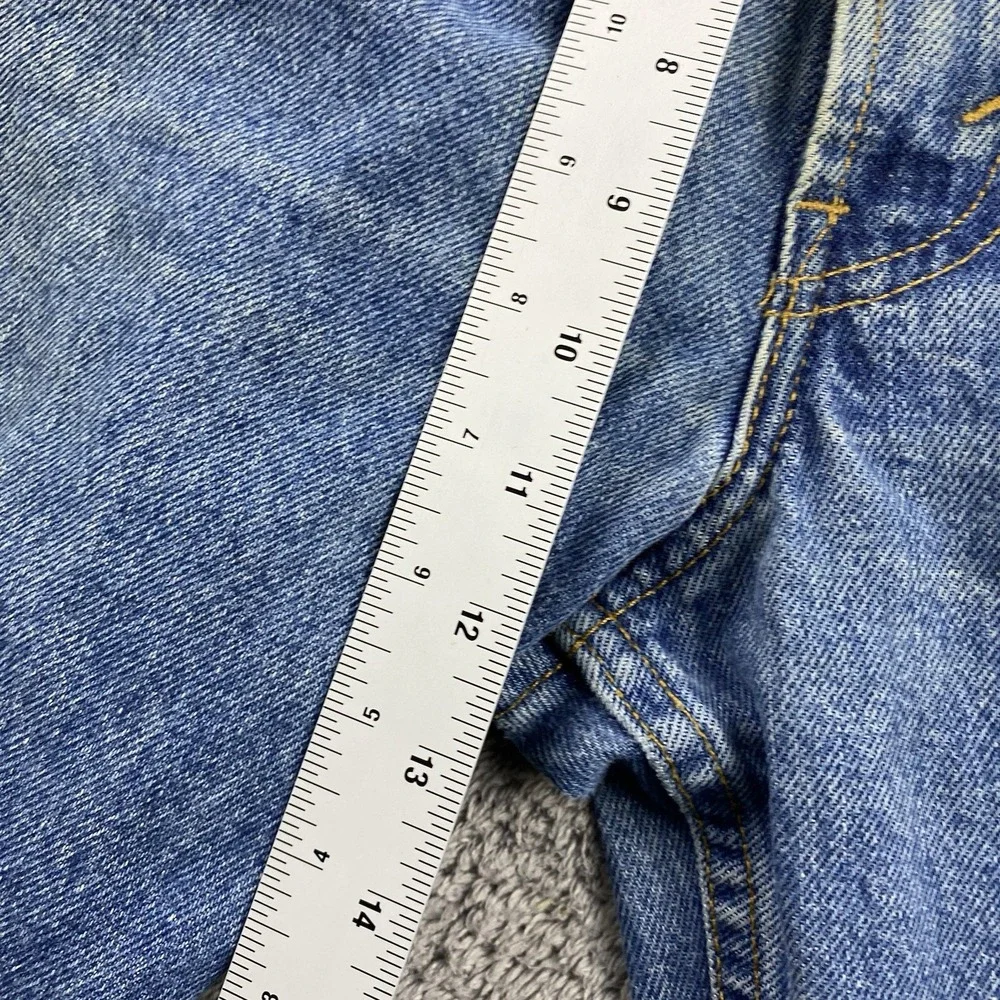 Levis 550 Relaxed Fit‎ Tapered Leg Jeans Mens 38x30 Blue Denim Vintage Y2K